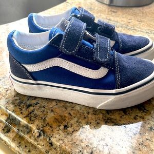 Royal Blue Vans sneakers